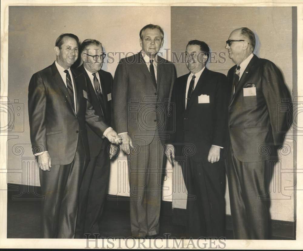 1968 Press Photo Police Jury Association of Louisiana Luncheon at the Jung Hotel - Historic Images