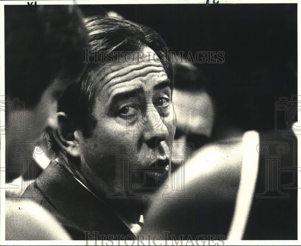 1978 Alabama Coach C. M. Newton, during a time-out Conference - Historic Images