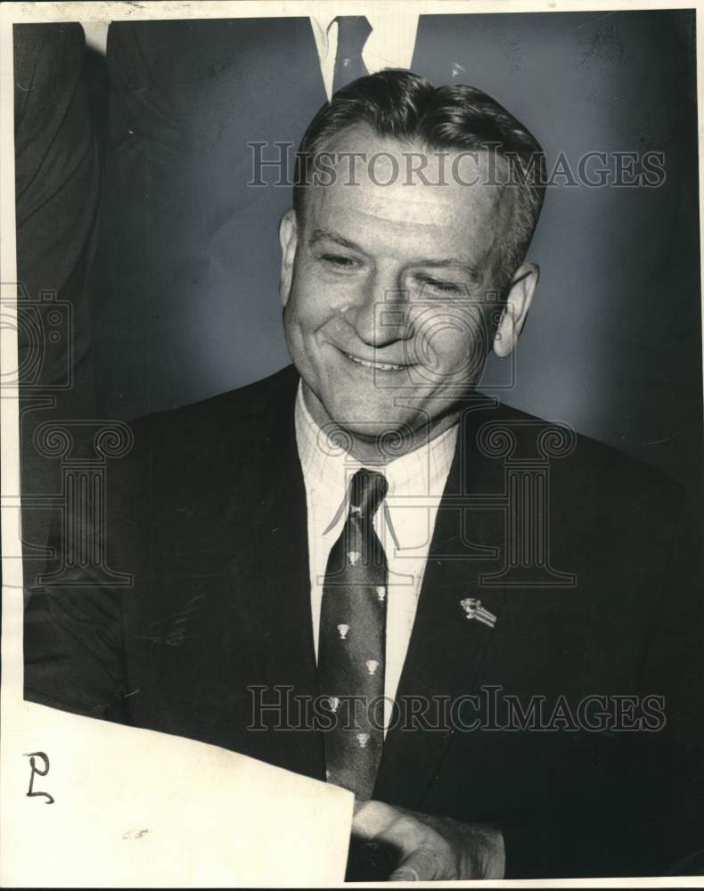 1968 Mid-winter Sports Association president Dr. Fred Wolfe - Historic Images