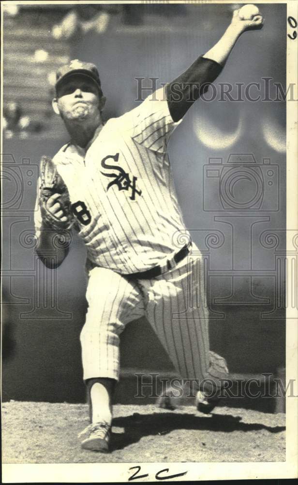 1973 Press Photo Chicago White Sox pitcher Wilbur Wood - noo65034 - Historic Images