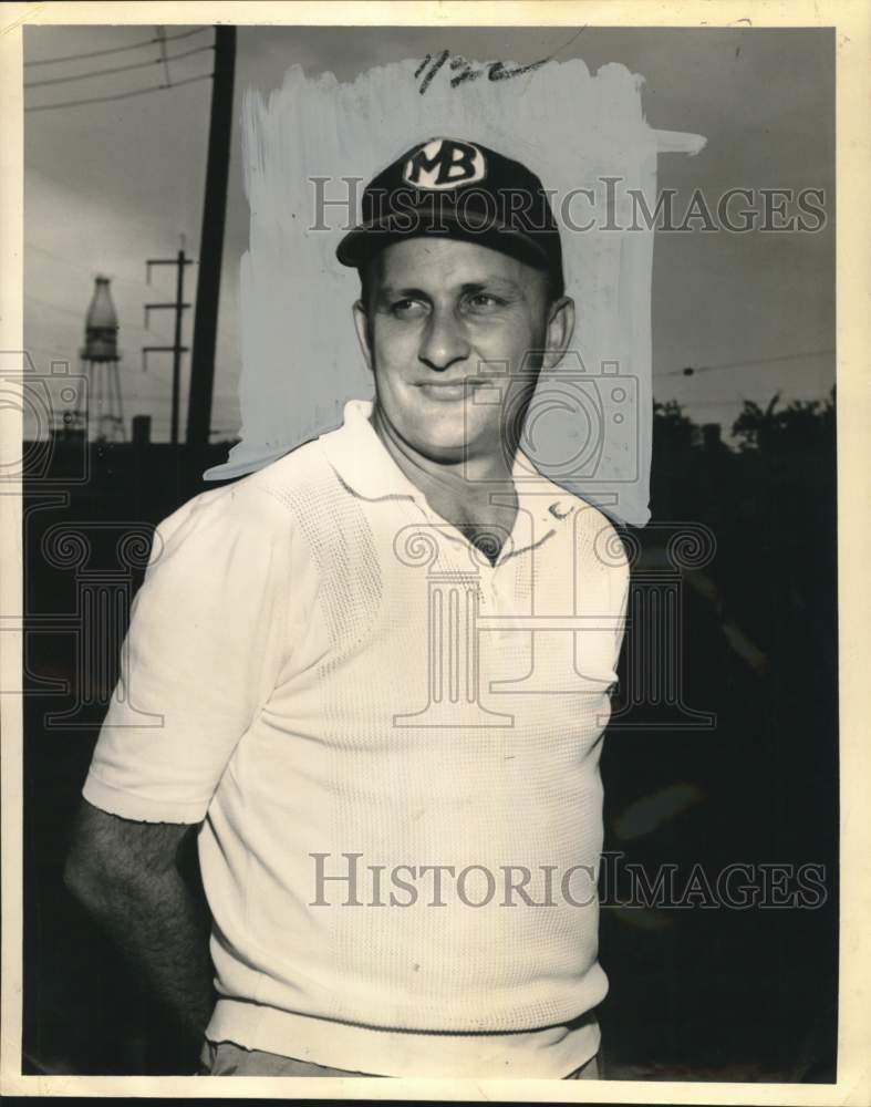 Press Photo T.O. Whittaker in Baseball Cap - noo65564 - Historic Images