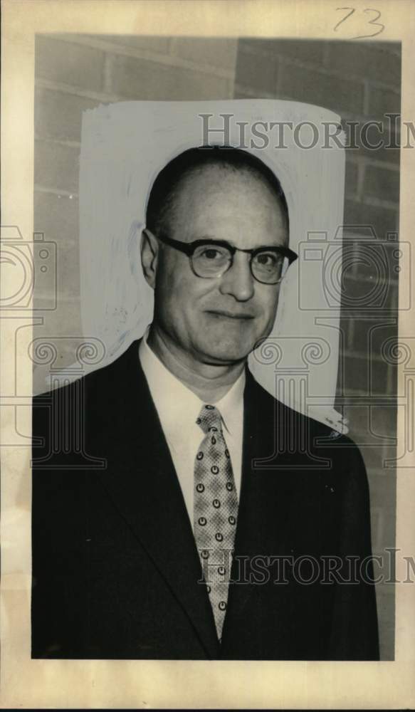 1957 Prudential Insurance Company president Carroll Shanks in LA - Historic Images
