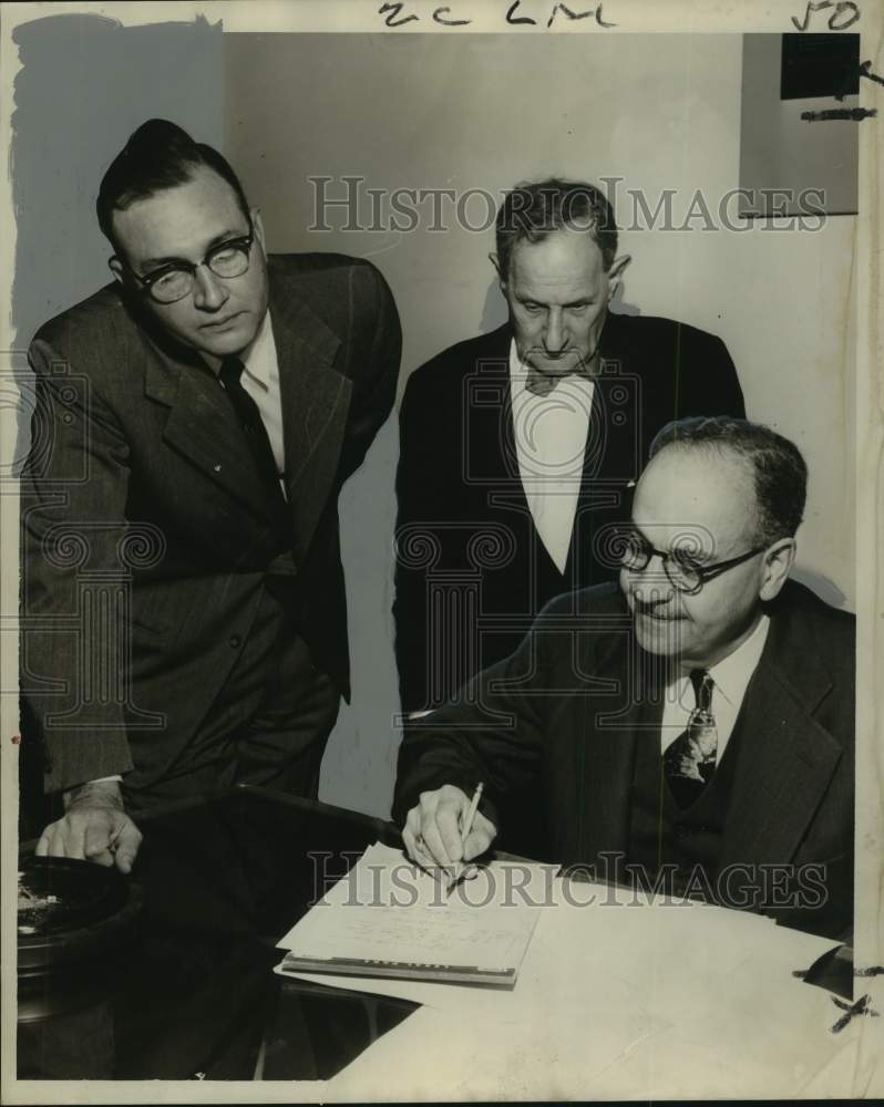 1956 Officers elected by the Board of Directors, Legal Aid Bureau - Historic Images