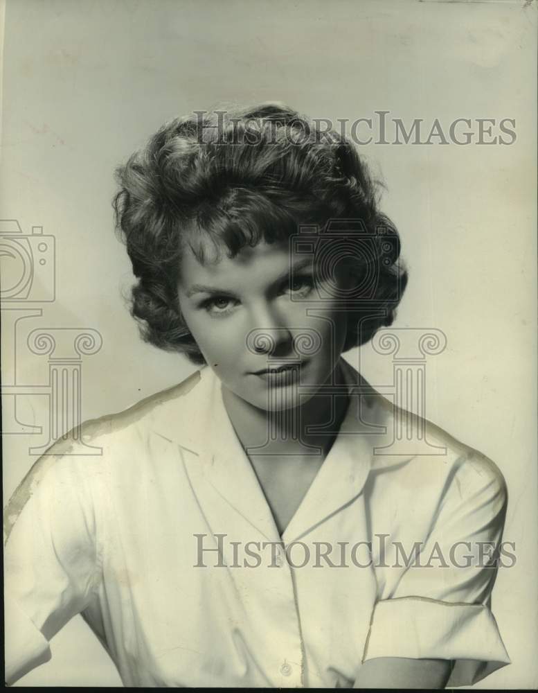 1958 Press Photo Diane Varsi, actress - Historic Images