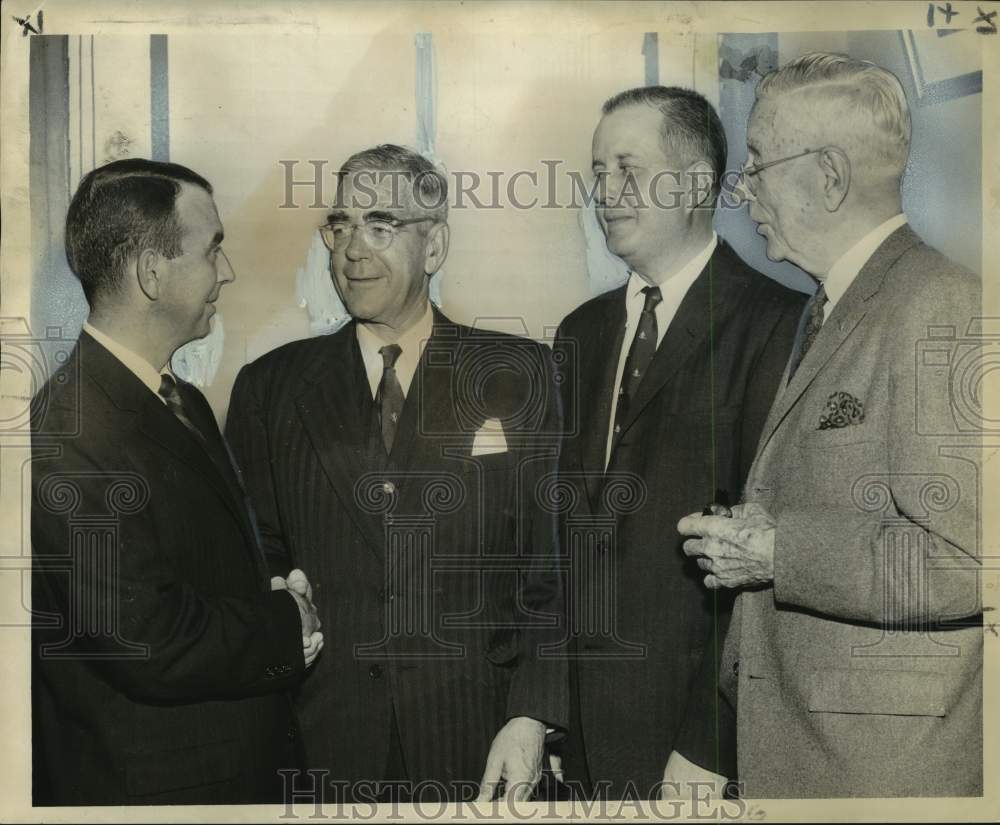 1958 Meeting Of Officers Of New Orleans Steamship Association - Historic Images