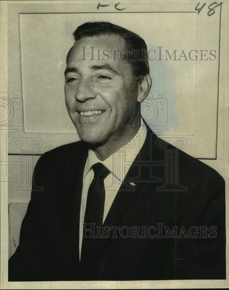 1968 Press Photo David Shoss, Zale Corporation National Vice President- Historic Images