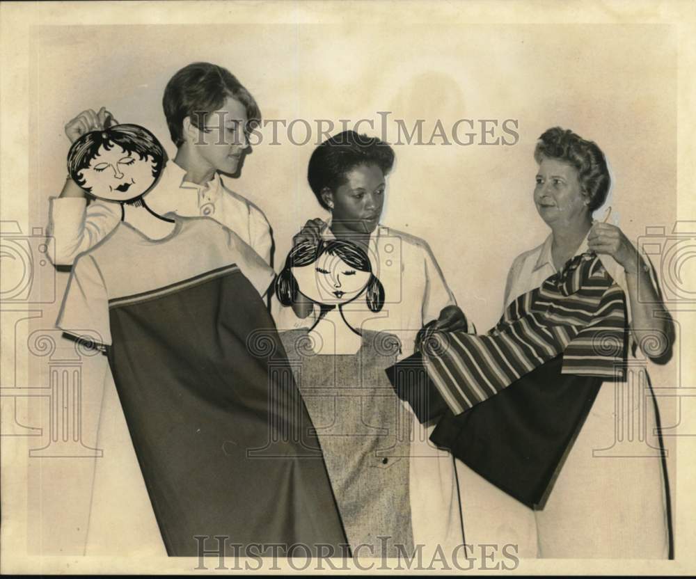 1967 Mrs. Salome Westbrook and Home Ec teachers learn &quot;in&quot; fashions - Historic Images