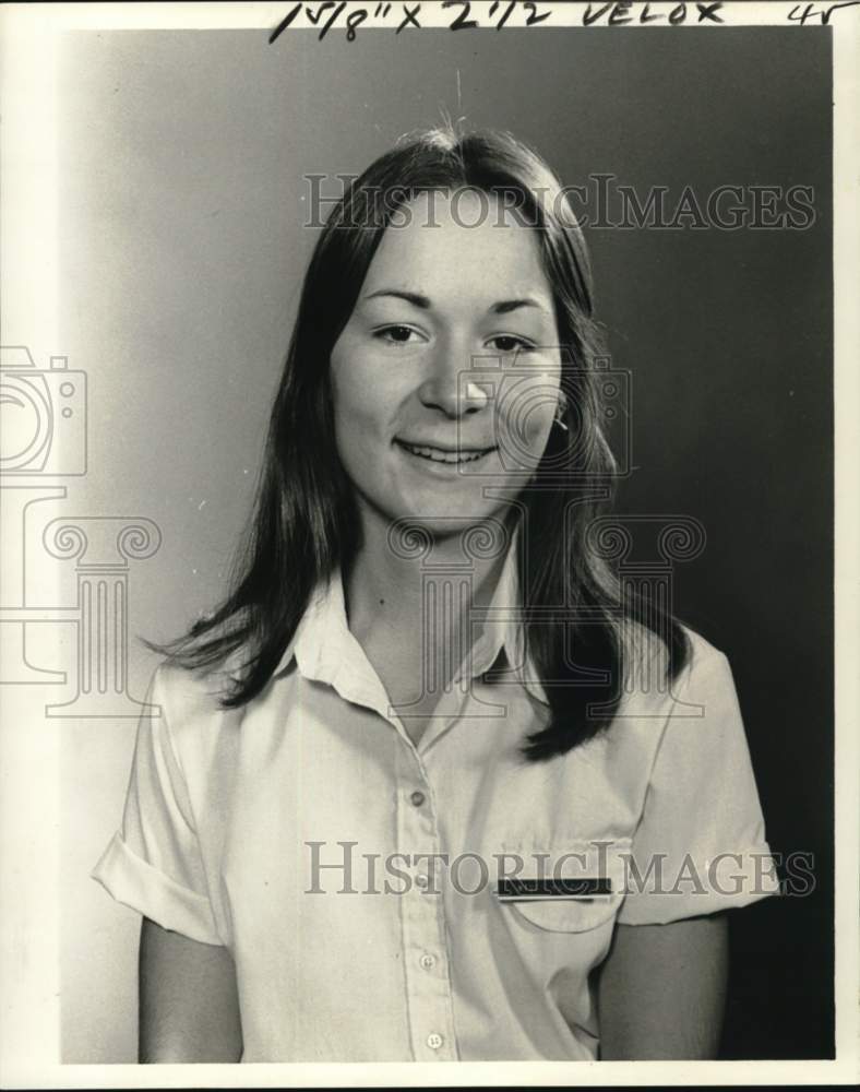 1973 Nicky Vuljan smiles in Closeup Portrait - Historic Images