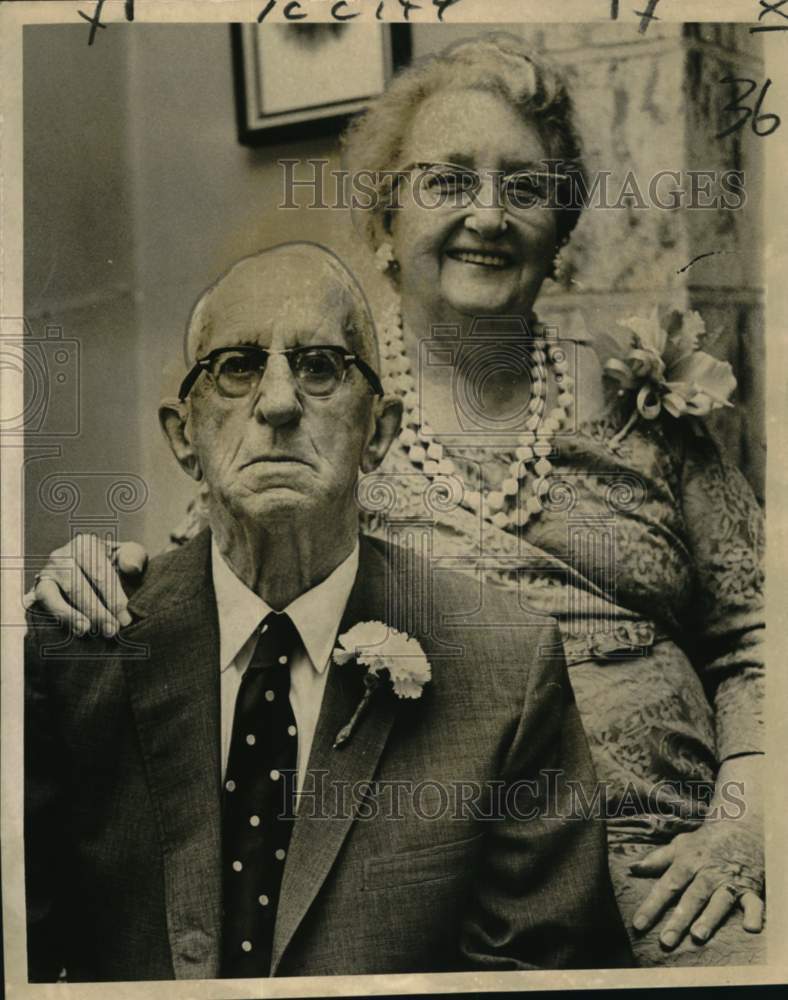 1972 Mr. and Mrs. John H. Wetzel celebrate 60th Wedding Anniversary - Historic Images