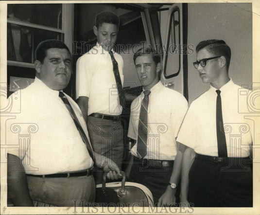 1969 Press Photo National East Henry Rando and pitching staff. - noo70883 - Historic Images
