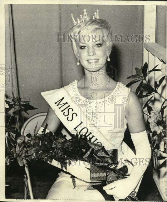 1970 Miss Louisiana Nadine Robertson of Bossier City.-Historic Images