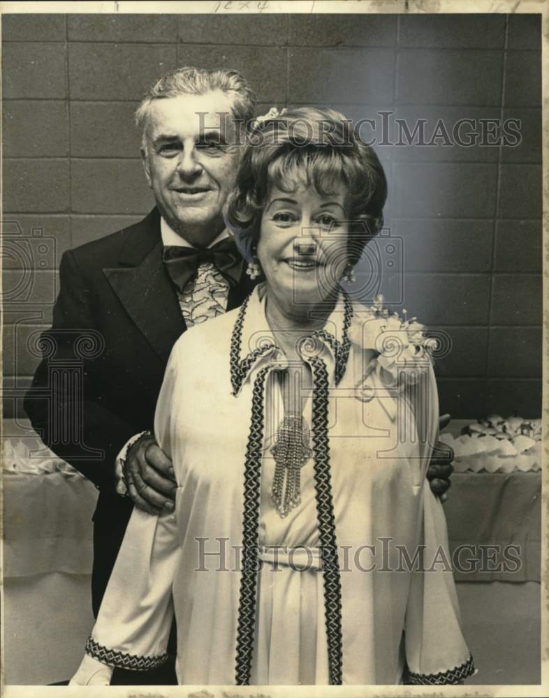 1975 Mr. and Mrs. Harry C. Rodick on 50th Wedding Anniversary - Historic Images