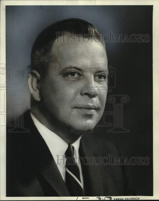 1970 Press Photo Vincent T. Wasilcroski, National Association of Broadcasters- Historic Images