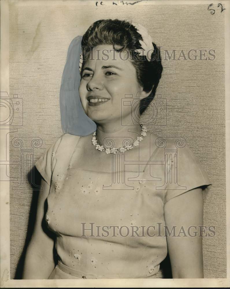 1956 Mrs. Nathan Wallfisch, sisterhood president - Historic Images