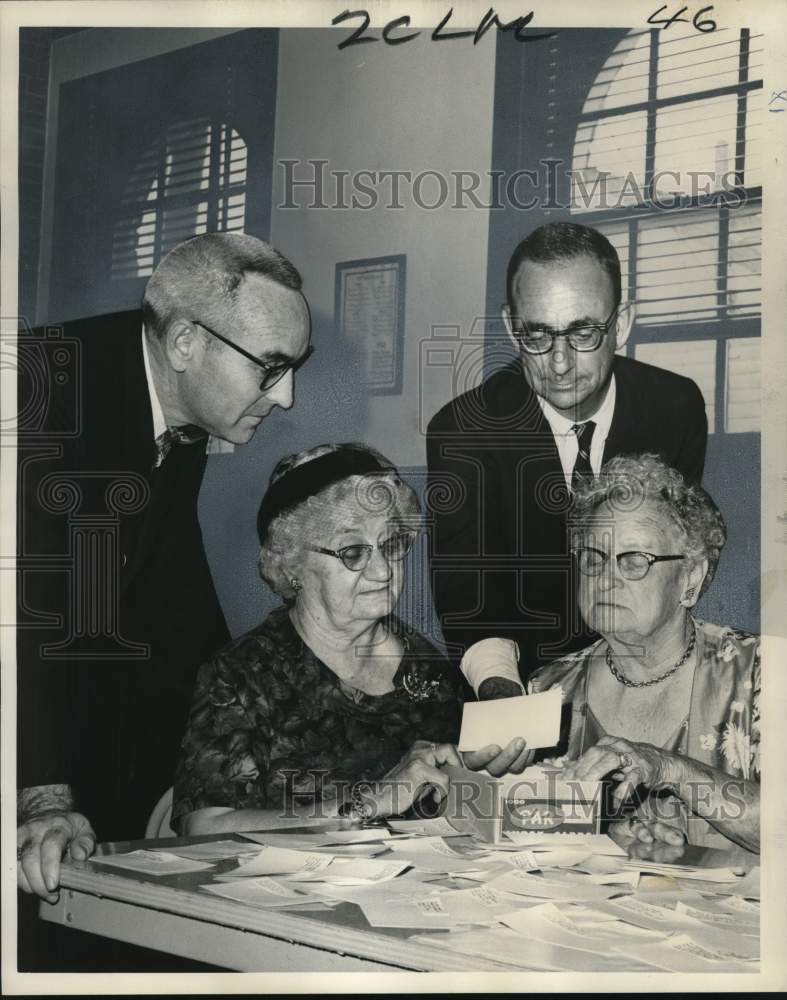 1966 Prospective donors to the Kingsley House Capital Fund Campaign - Historic Images