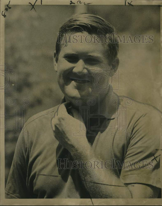 1968 Press Photo Jim Weichers, Golfer in Greater New Orleans Open Tournament- Historic Images