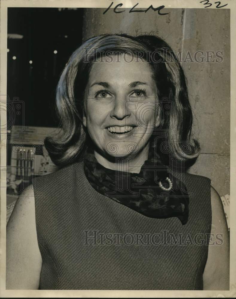 1967 Press Photo Mrs. Richard Wetstone of Atlanta, Georgia, Inventor &amp; Housewife - Historic Images