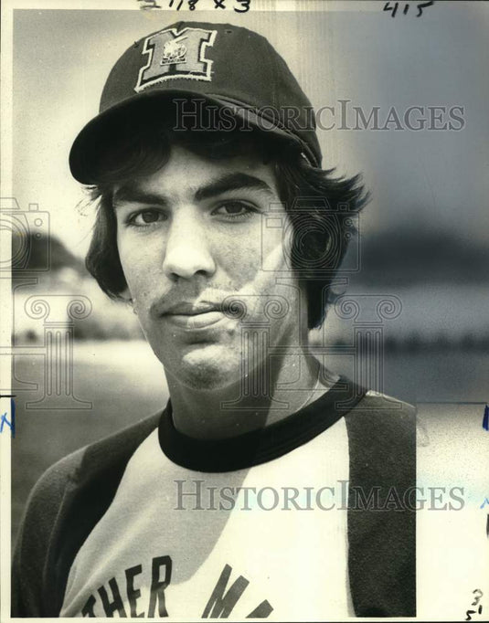 1982 Press Photo Baseball Player Kurt Zemke in Head Shot - noo73440- Historic Images