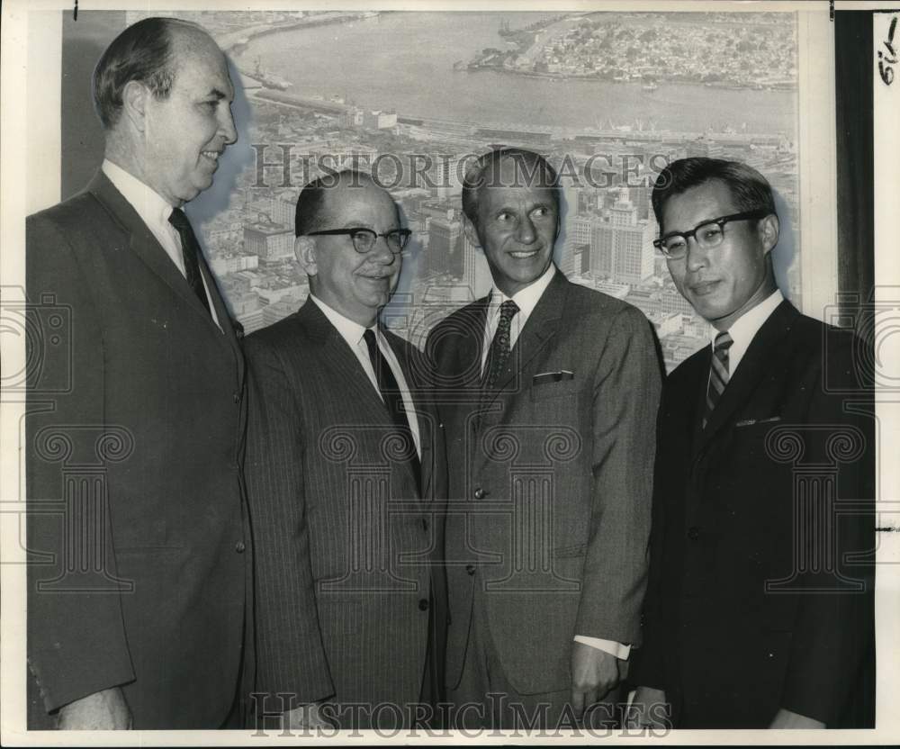 1969 New Orleans trade rep &amp; other countries meet in New Orleans - Historic Images