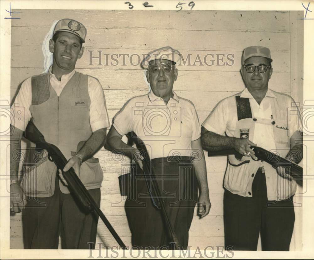 1966 Winners in the Spring Fiesta Open Skeet Shoot - Historic Images