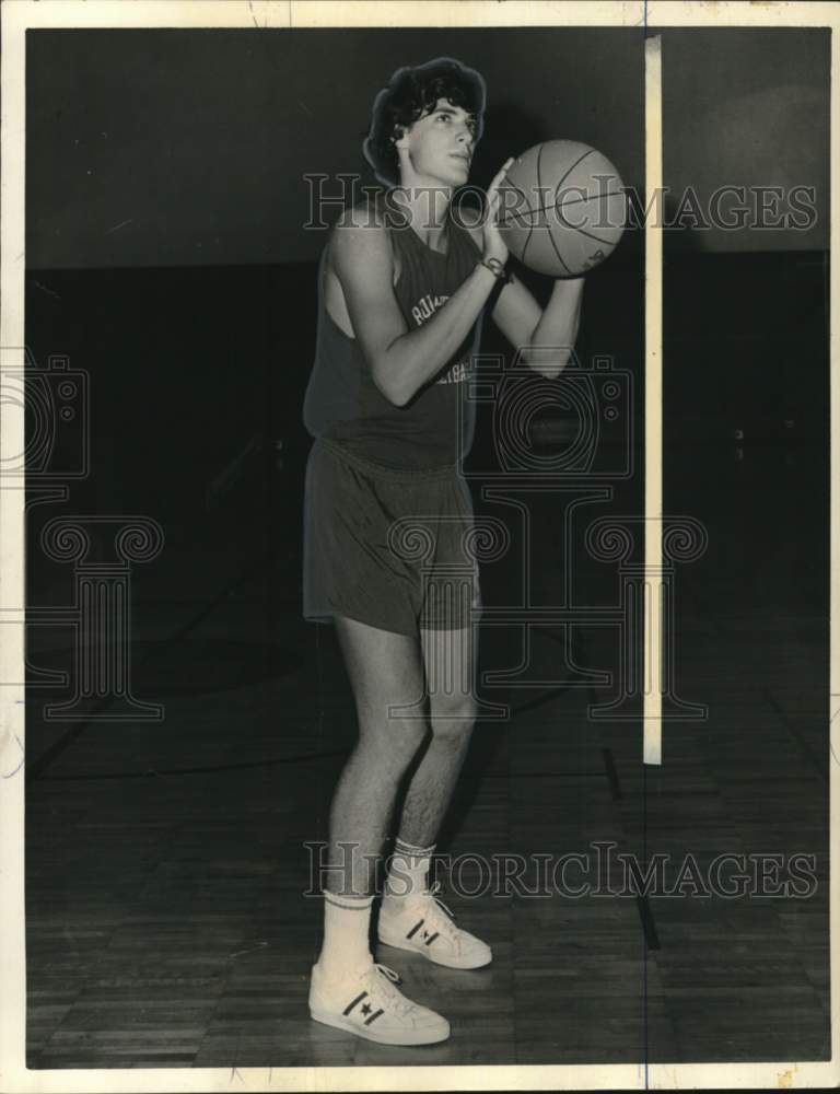 1973 Press Photo Kevin Riley, District 5-A Country Day Basketball Player - Historic Images