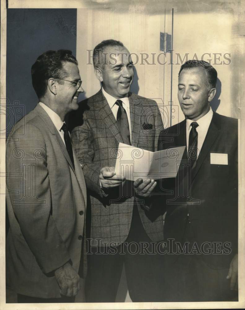 1968 Dr. Daniel Riordan and other LA Orthopedic Association officers - Historic Images