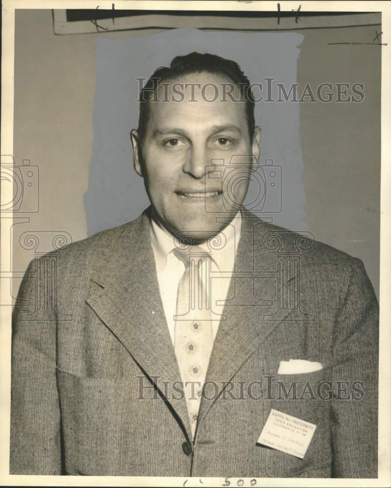 1953 Edward K. Stackler&#39;s Portrait - Historic Images