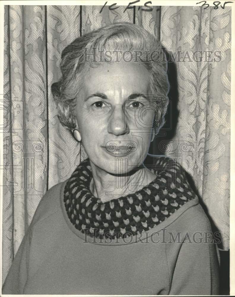 1967 Mrs. Mabel Vittur, New Orleans Credit Women&#39;s Group president - Historic Images