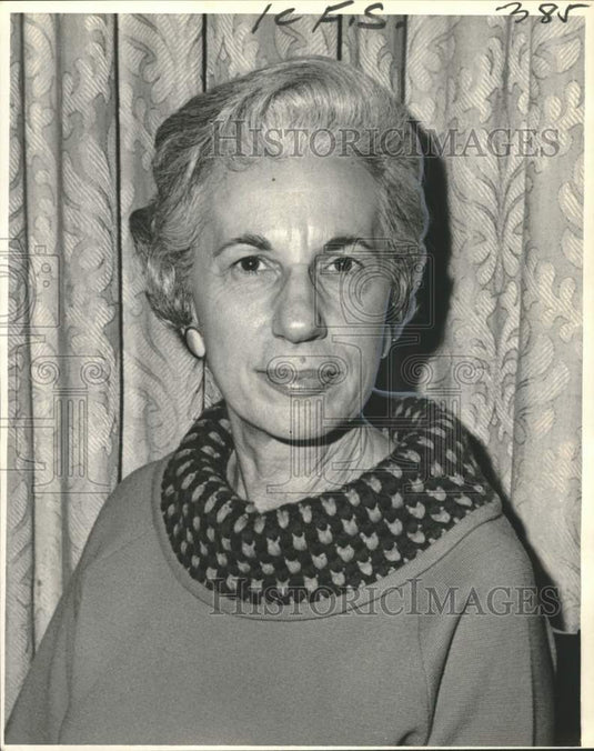 1967 Mrs. Mabel Vittur, New Orleans Credit Women's Group president - Historic Images