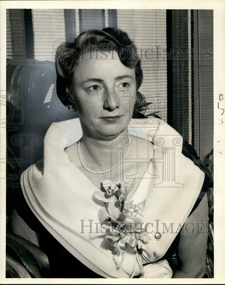 1959 Mrs. Jean Snider, Altrusa Club of New Orleans president - Historic Images