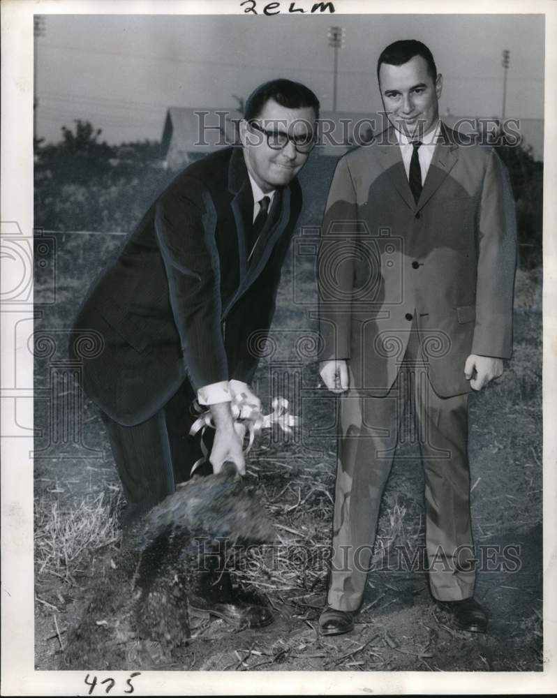 1960 Ground-breaking ceremonies of Community Club of Airline Park - Historic Images