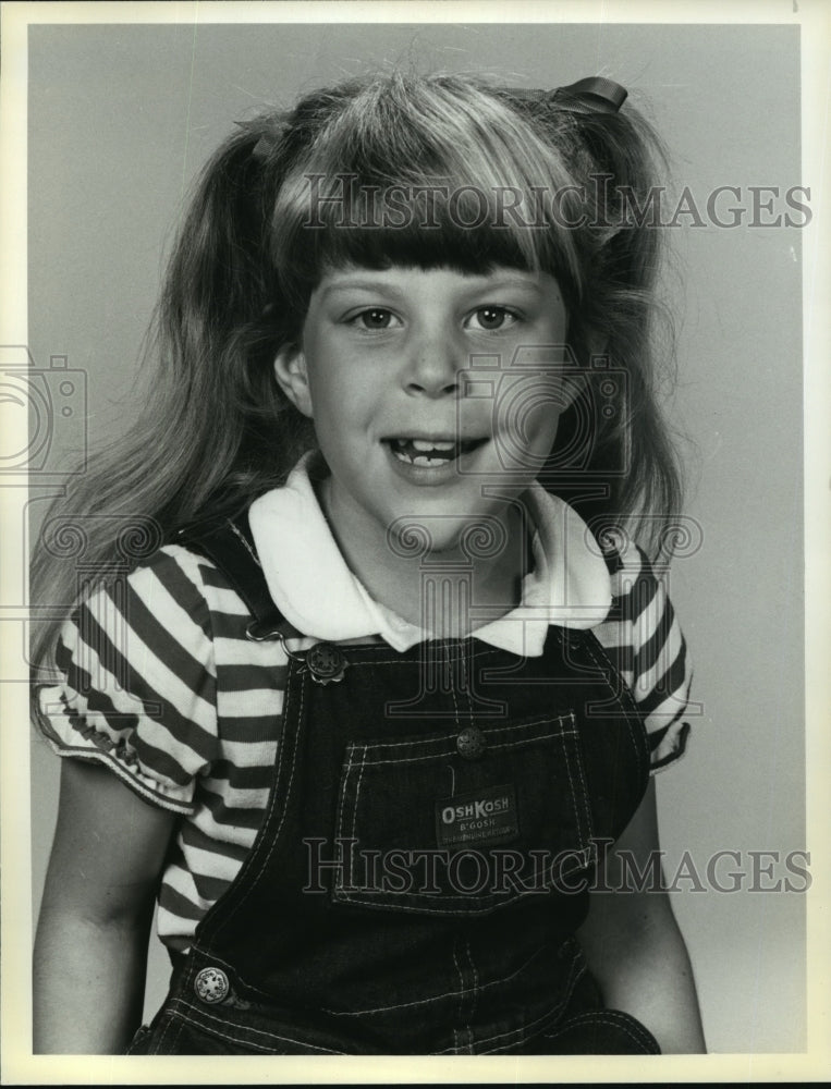 1983 Child star May Akerling in comedy series, &quot;Jennifer Slept Here&quot; - Historic Images