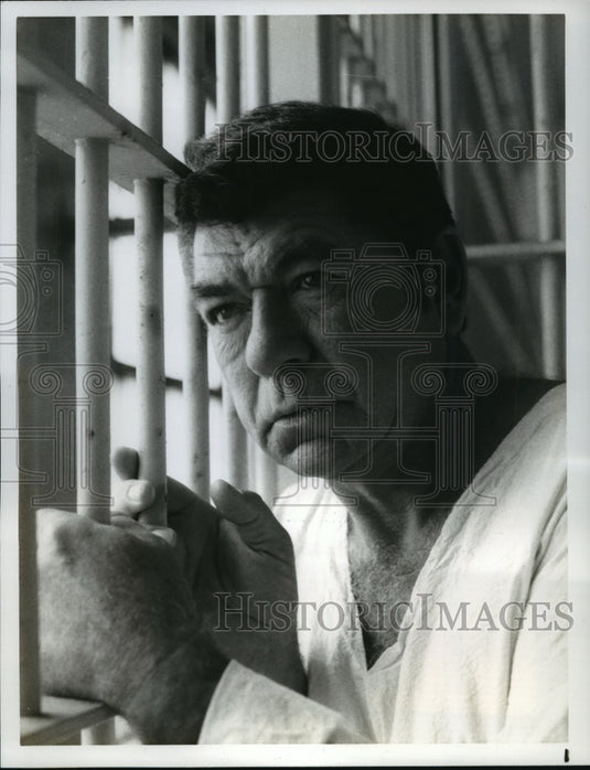 1978 Claude Akins stars in The Broken Badge, on NBC. - Historic Images