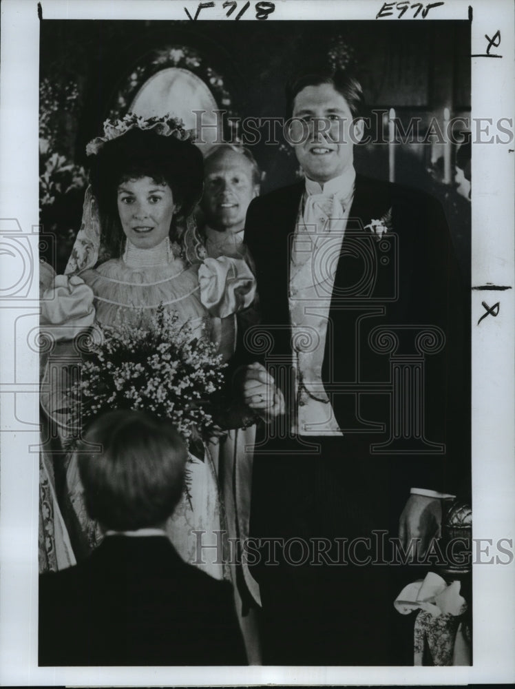 1978 Press Photo Jane Alexander &amp; Edward Herrmann in Eleanor and Franklin. - Historic Images