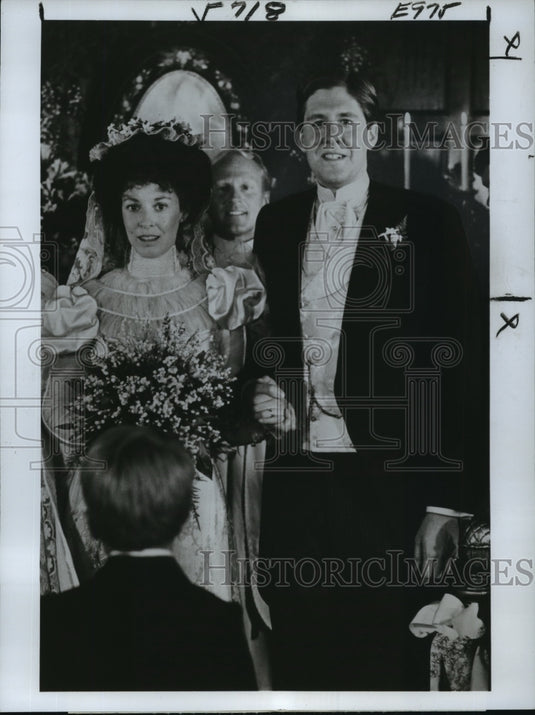 1978 Press Photo Jane Alexander & Edward Herrmann in Eleanor and Franklin. - Historic Images