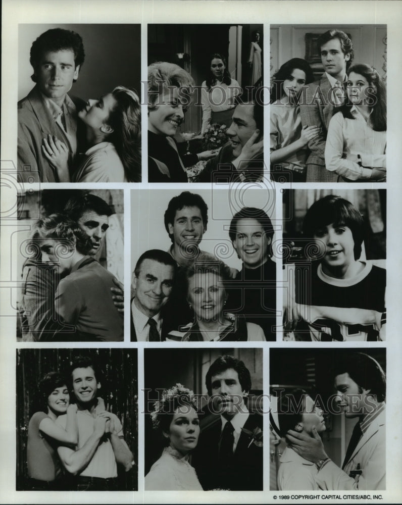 1989 Press Photo Scenes with the cast of All My Children, on ABC. - nop00954- Historic Images