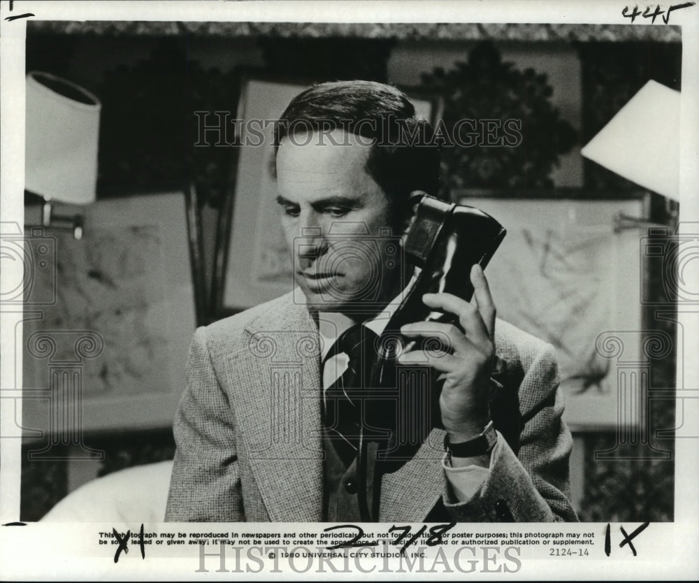 1980 Press Photo Don Adams stars as Agent 86 in The Nude Bomb. - nop01007- Historic Images