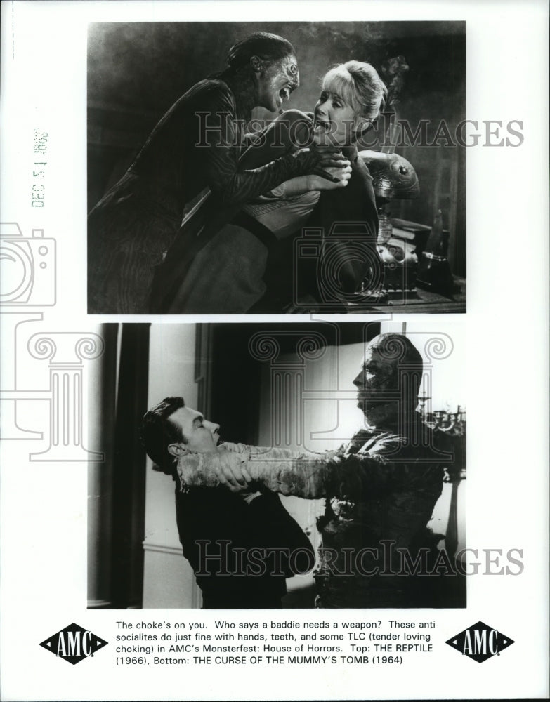 1998 Scenes from The Reptile 1966 and Curse of the Mummy's Tomb 1964-Historic Images