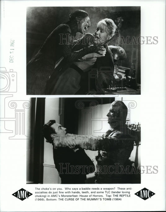 1998 Scenes from The Reptile 1966 and Curse of the Mummy's Tomb 1964-Historic Images