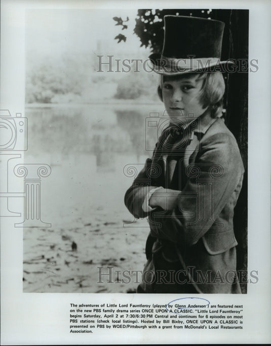 1977 Glenn Anderson in Once Upon A Classic, on PBS. - Historic Images