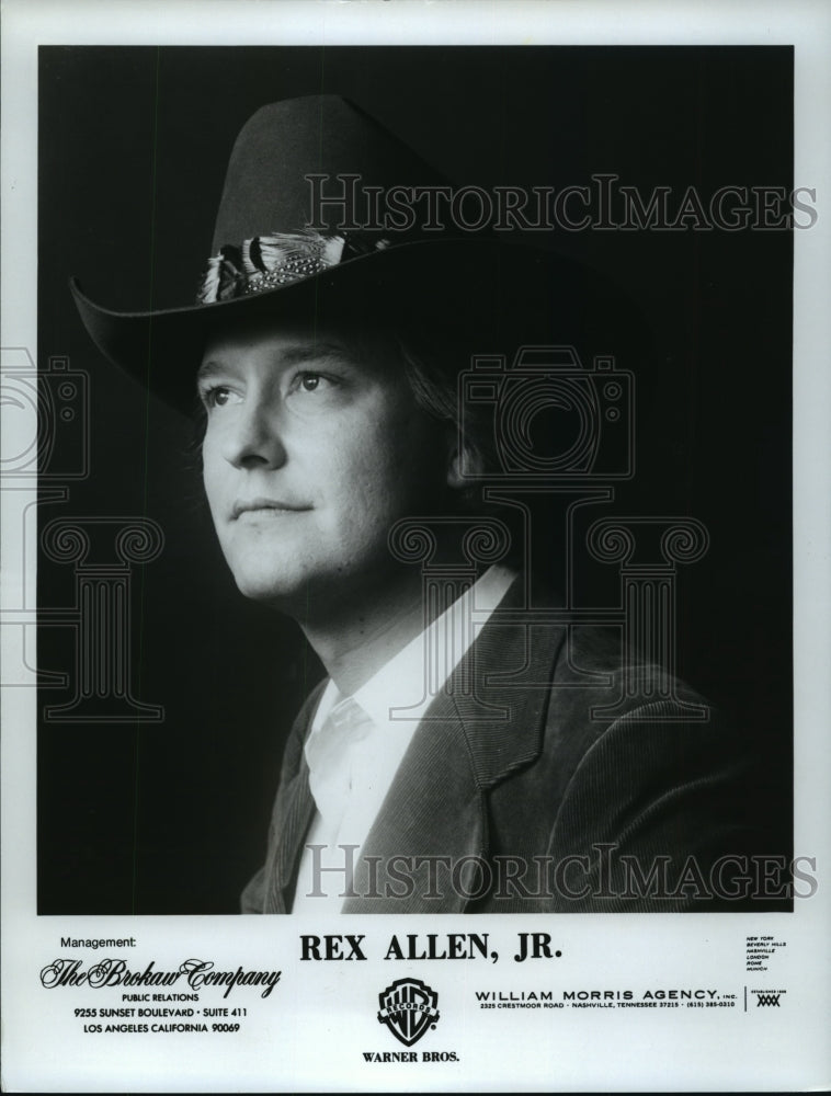 1981 Rex Allen Jr., country singer, songwriter and musician. - Historic Images