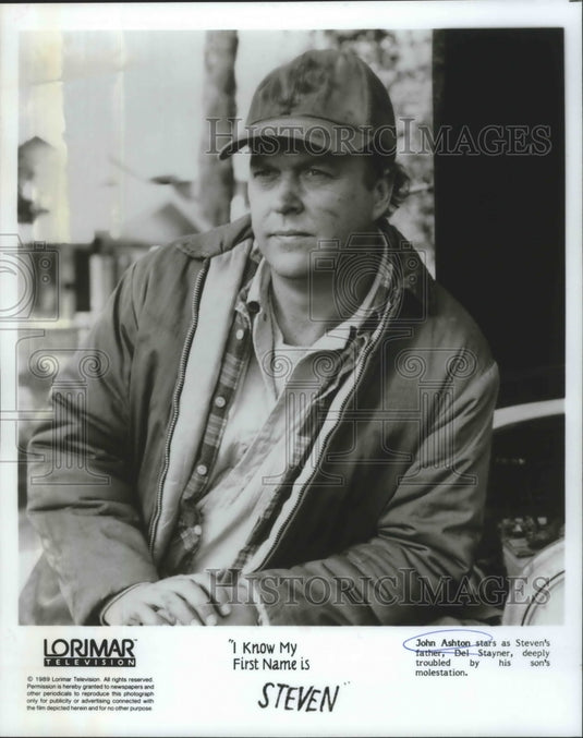1989 Actor John Ashton in "I Know My First Name Is Steven" - Historic Images