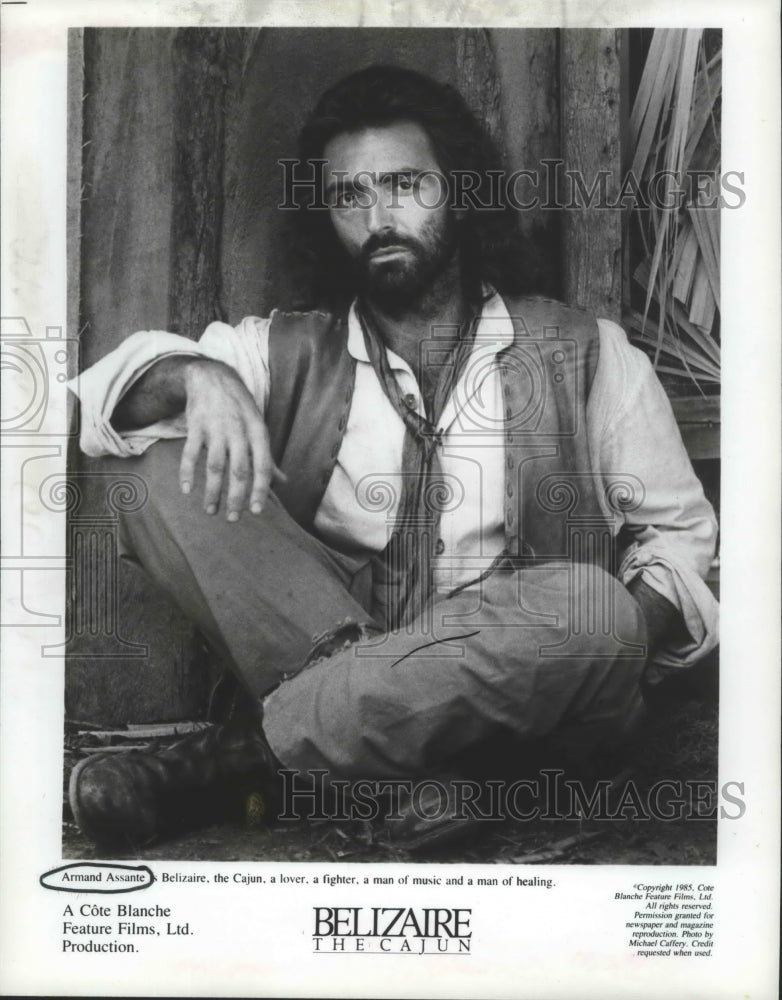 1985 Belizaire the Cajun - Armand Assante, Cote Blanche Films - Historic Images