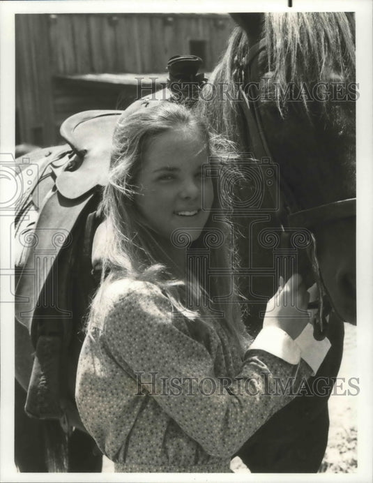 1976 Melissa Sue Anderson stars on Little House on the Prairie. - Historic Images