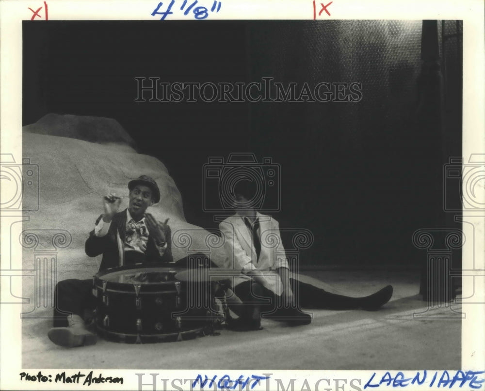 1986 &quot;Twelfth Night&quot; - Vernel Bagneris and Whinny Walsh, New Orleans - Historic Images