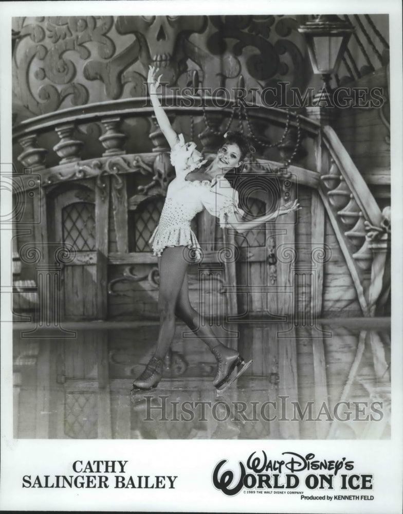 1989 Cathy Salinger Bailey &quot;Walt Disney&#39;s World on Ice&quot;-Historic Images