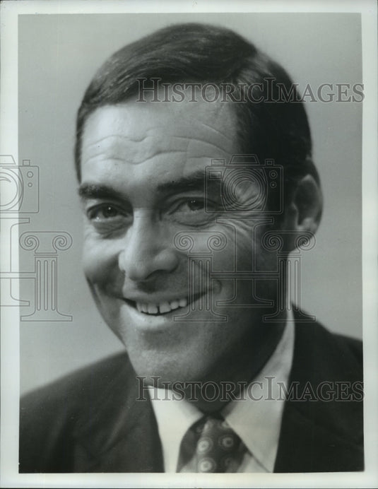 1971 Press Photo Jack Barry, Creator & Host "Juvenile Jury" TV Series-Historic Images