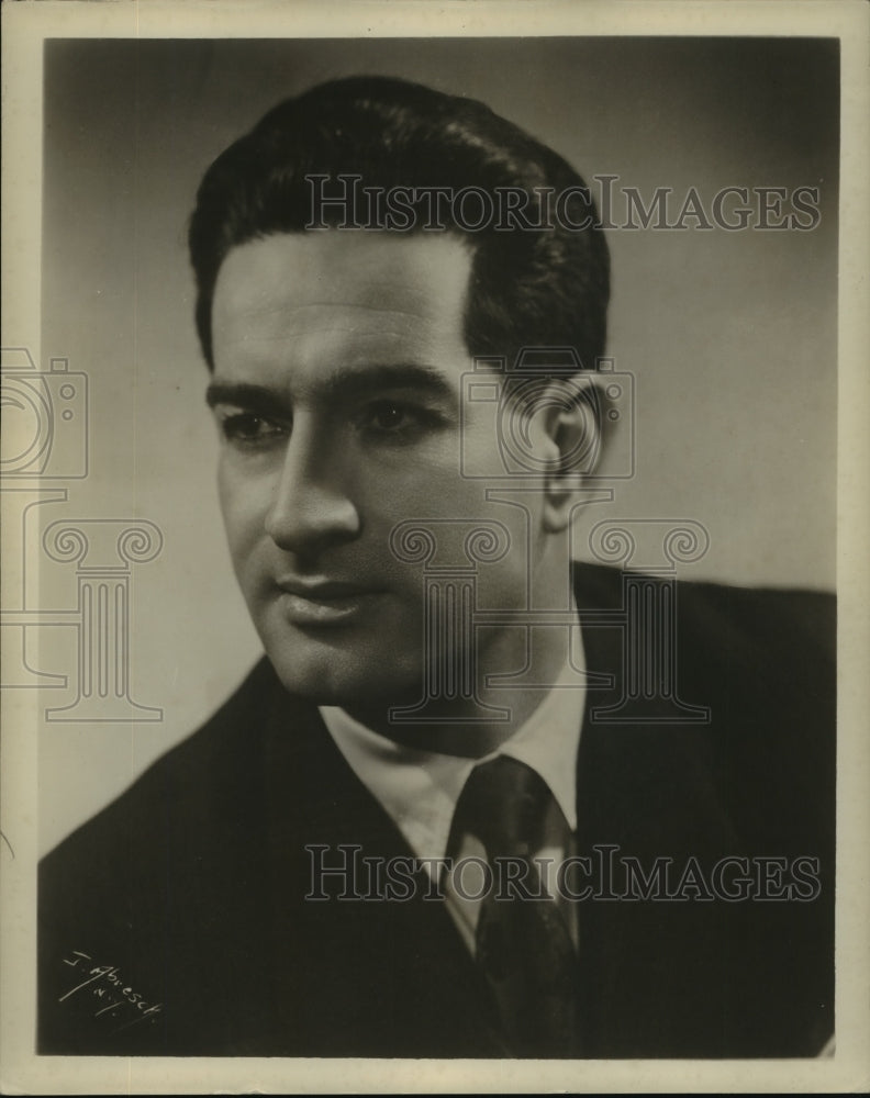 1954 Cesare Bardelli, Baritone - Historic Images