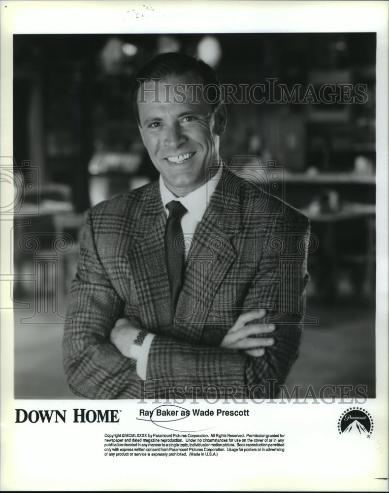 1990 Actor Ray Baker as Wade Prescott in "Down Home" - Historic Images