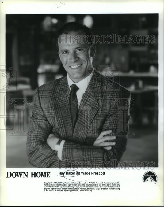 1990 Actor Ray Baker as Wade Prescott in "Down Home" - Historic Images